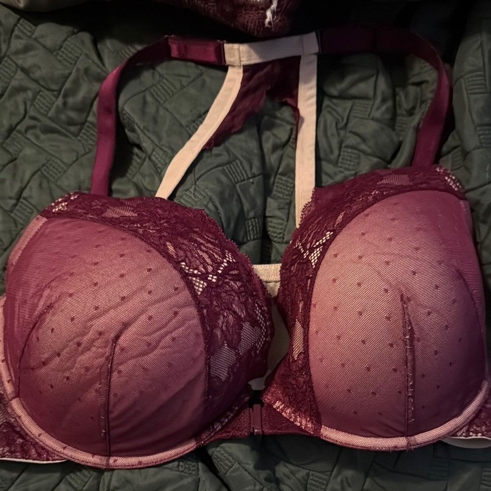 Torrid Red Lace T-Shirt Bra with Underwire Support